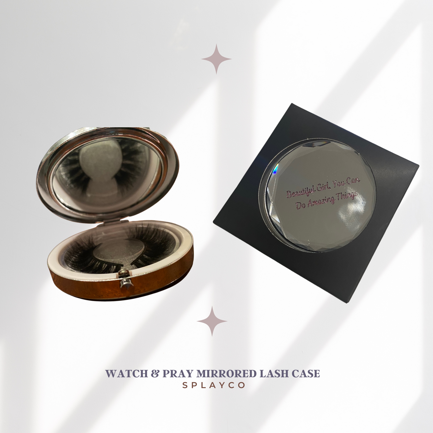 BEAUTIFUL GIRL MIRROR LASH CASE