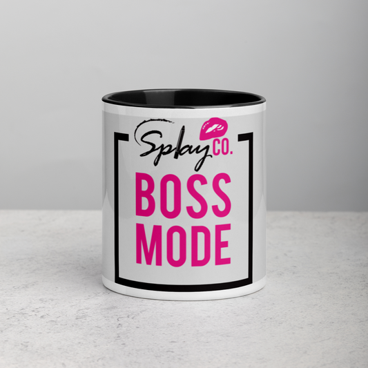 White Printed Coffee Mug