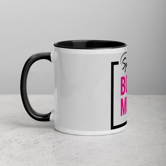 White Printed Coffee Mug